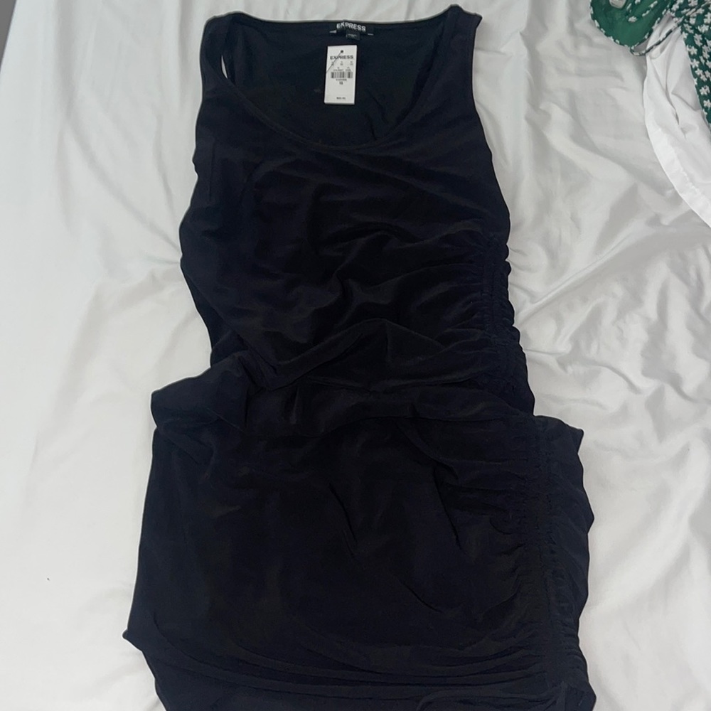 Express black mini dress
